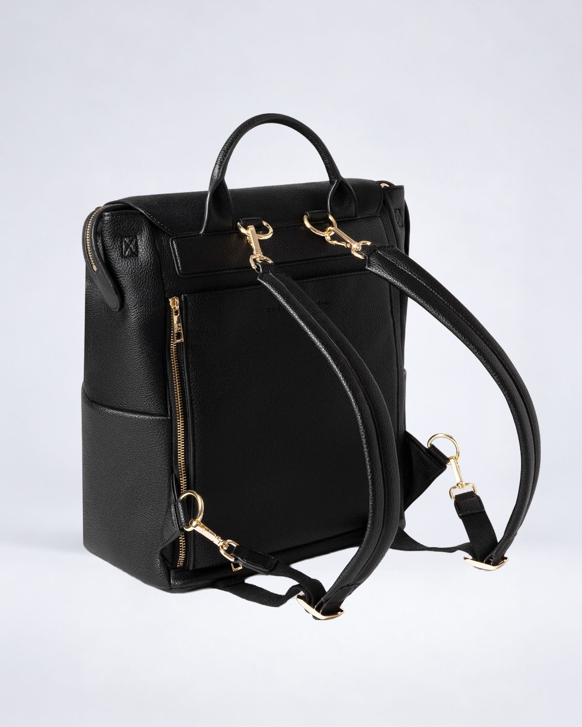 #color_black with gold hardware