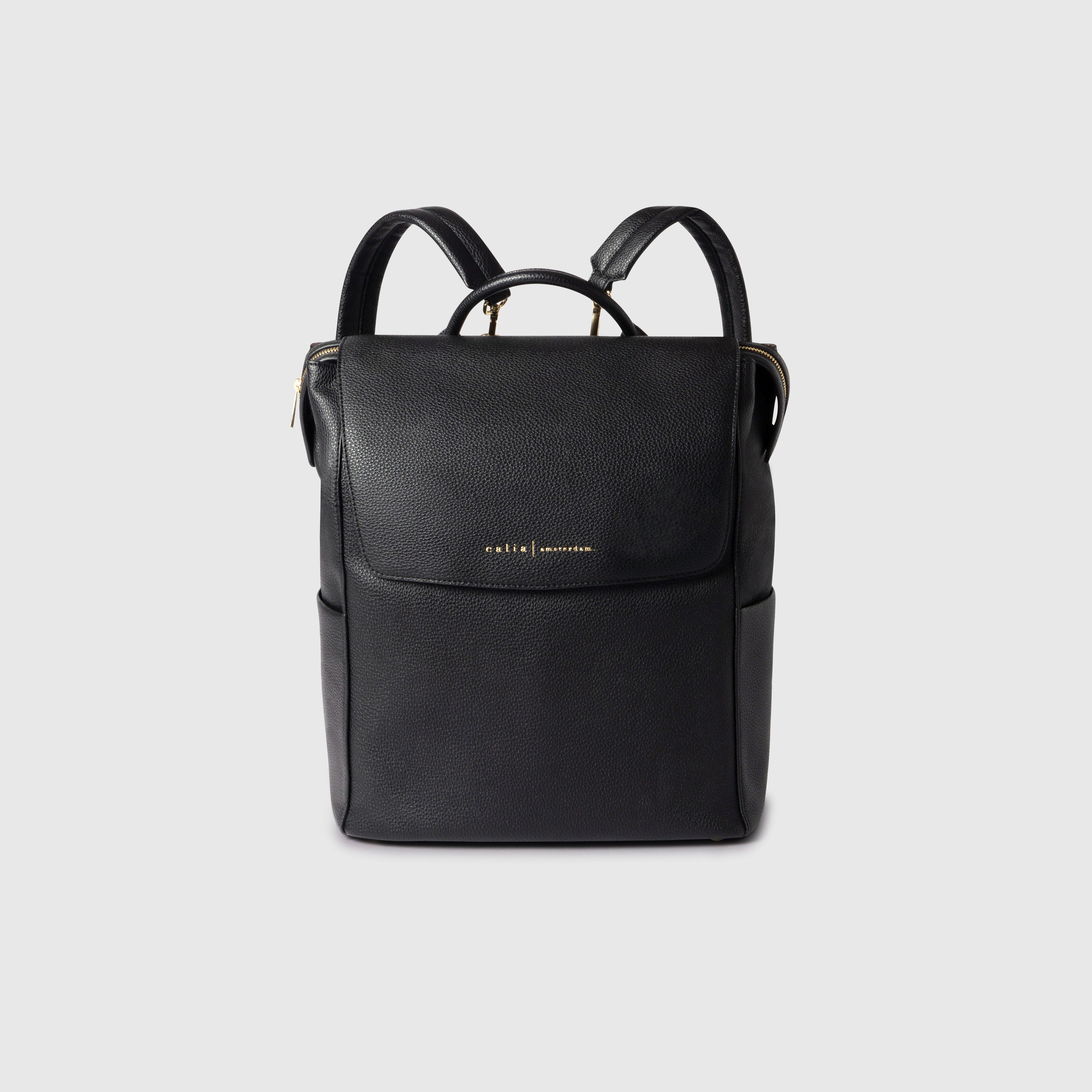 #color_black with gold hardware