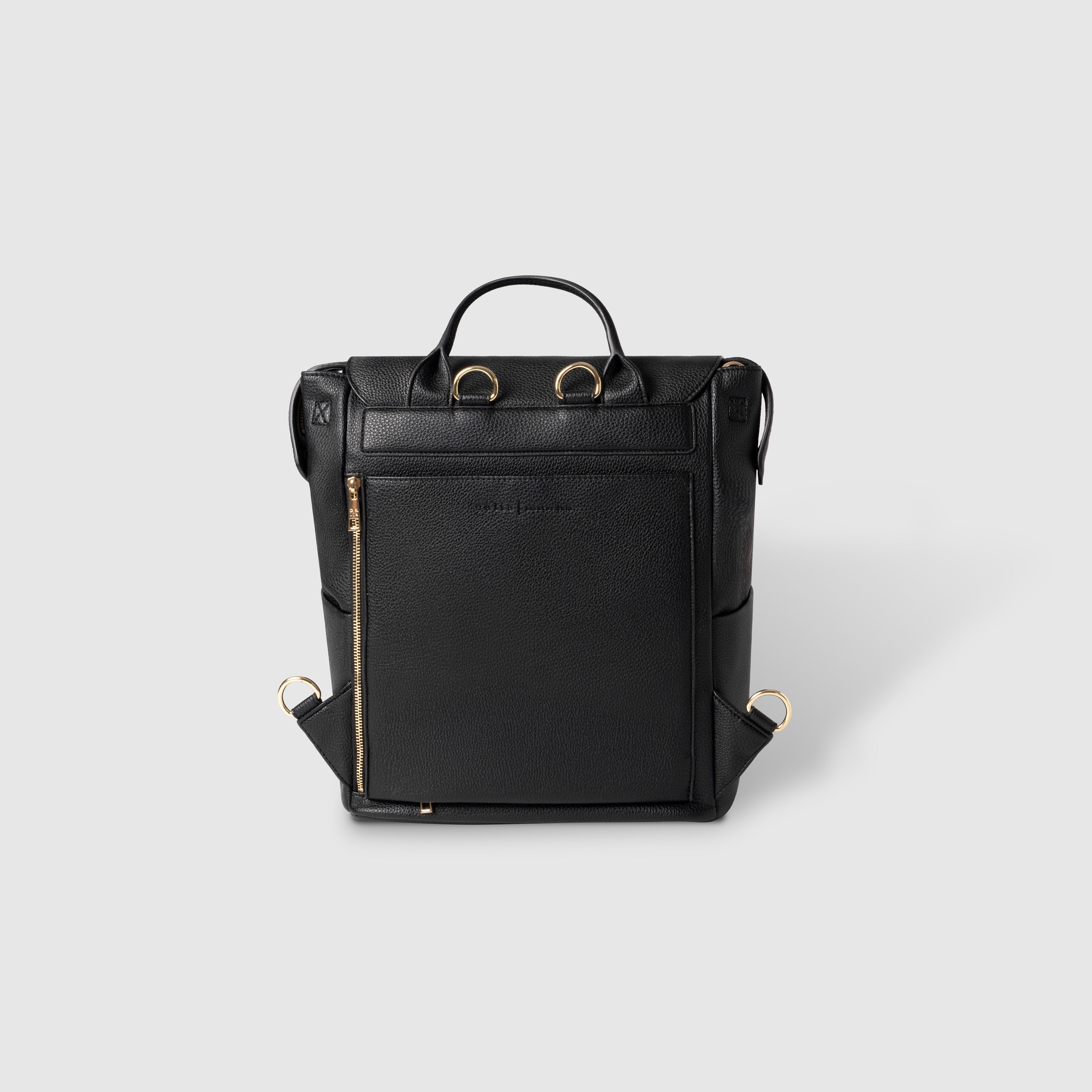 #color_black with gold hardware